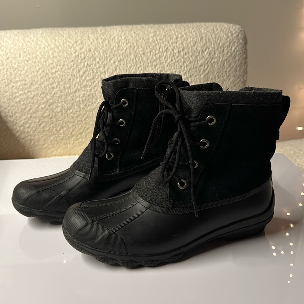 Sperry Black Winter & Rain Boots